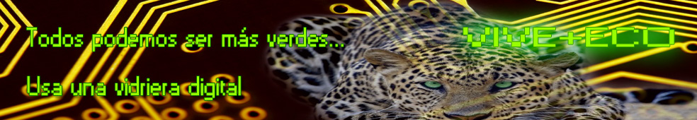 Vive ECO: Usa una vidriera digital