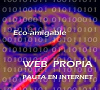 Eco-amigable: Web Propia. Pauta en Internet