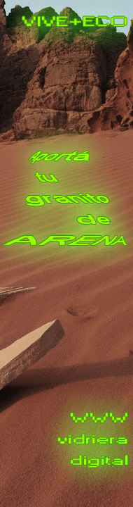 Aportá tu granito de arena. WWW Vidriera Digital
